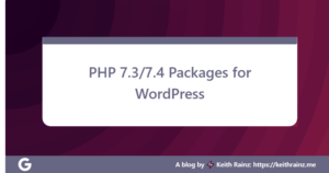 PHP 7.37.4 Packages for WordPress