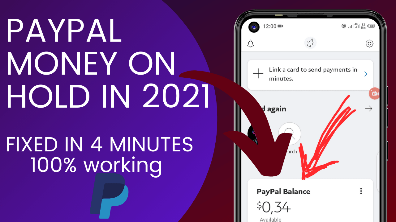 PayPal money on hold in 2021 FIXED