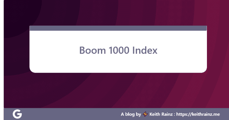 Boom 1000 Index