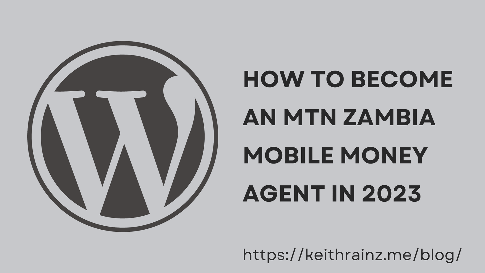 HOW TO BECOME AN MTN ZAMBIA MOBILE MONEY AGENT IN 2023