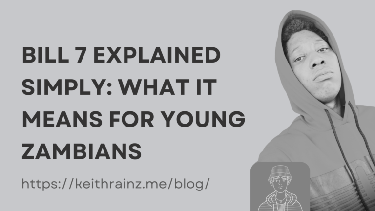 Constitution Amendment Bill No. 7 Explained Simply: What It Means for Young Zambians constitution amendment bill no. 7 explained simply what it means for young zambians